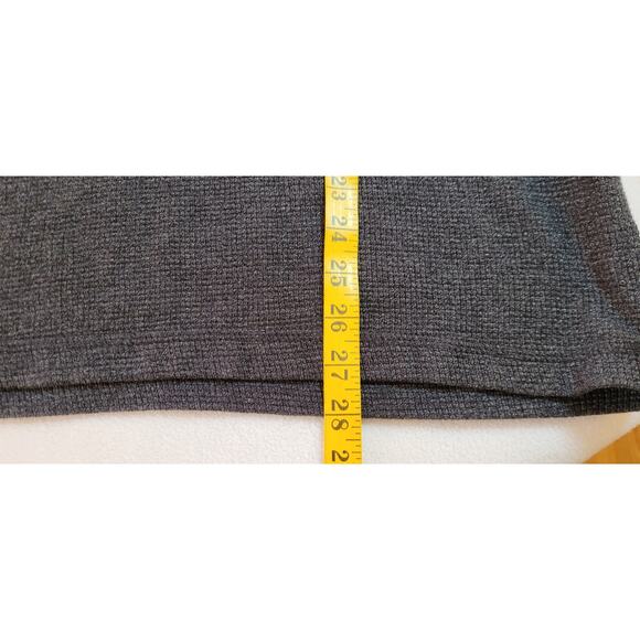 Red Head Mens 3/4 Zip Pullover Sweater M Dark Gray Casual Activewear Hiking Gorp - Picture 3 of 7